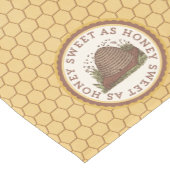 Zoals zoete honingtafellooppas korte tafelloper (Hoek)