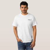 Zoals: zwarte achterafdruk t-shirt (Voorkant volledig)