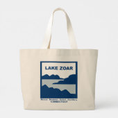 Zoar Jumbo-Tas Grote Tote Bag (Achterkant)