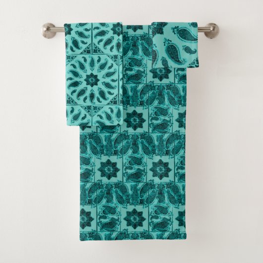 Zocalo by megyarsh bath towel set bad handdoek (Insitu)