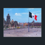 Zocalo, Mexico City, Mexico Briefkaart<br><div class="desc">Zocalo,  Mexico City,  Mexico</div>