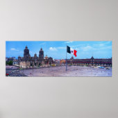 Zocalo, Mexico City, Mexico Poster (Voorkant)