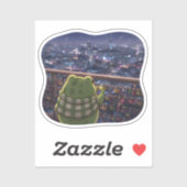 Zochi bezoekt N Seoul Tower Sticker (Vel)