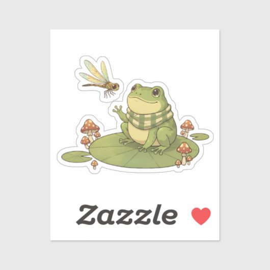 Zochi & Drift de Libel Sticker (Vel)