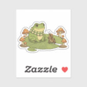Zochi & Fern de Krekel Sticker (Vel)