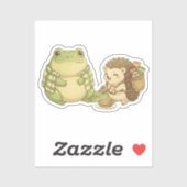 Zochi & Hazel de egel Sticker (Vel)