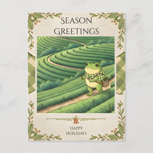 Zochi in Boseong-theevelden Briefkaart (Voorkant)
