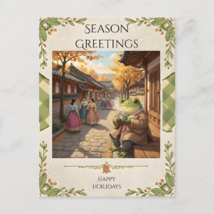 Zochi in Bukchon Hanok Village Briefkaart