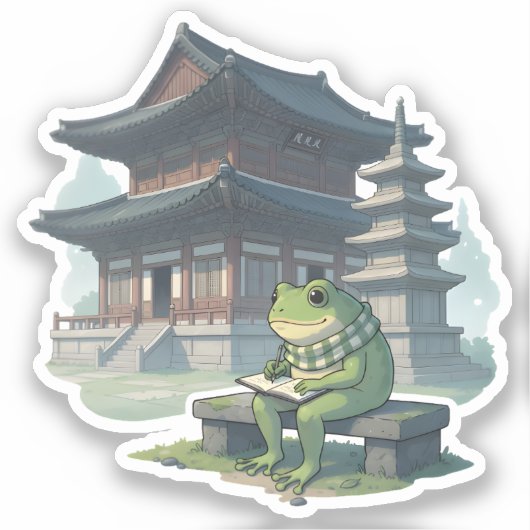 Zochi in Gyeongju Sticker (Voorkant)