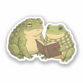 Zochi & Mossy de Pad Sticker