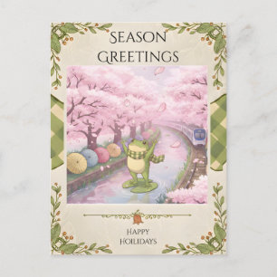 Zochi op Kersenbloesemfestival Briefkaart