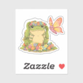 Zochi & Petal de Vlinder Sticker (Vel)