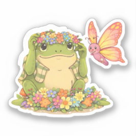 Zochi & Petal de Vlinder Sticker