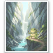 Zochi's avontuur door de Taroko Gorge Sticker (Voorkant)