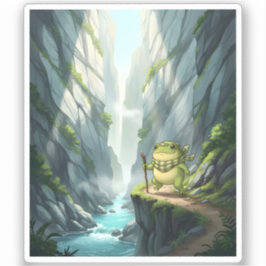 Zochi's avontuur door de Taroko Gorge Sticker