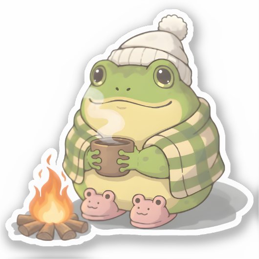 Zochi's eigenschap knusheid-lievend sticker (Voorkant)