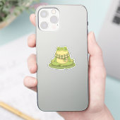 Zochi's Gewoonte Mediteert Sticker (Telefoon)