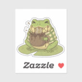 Zochi's gewoonte mist de mok sticker (Vel)