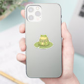 Zochi's Gewoonte Slaapt Sticker (Telefoon)