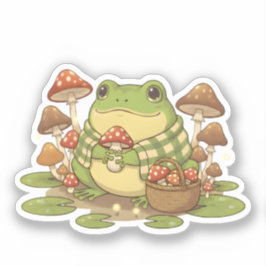 Zochi's Hobby Paddenstoelen Verzamelen Sticker
