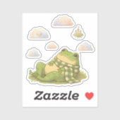 Zochi's Hobby Wolken Kijken Sticker (Vel)