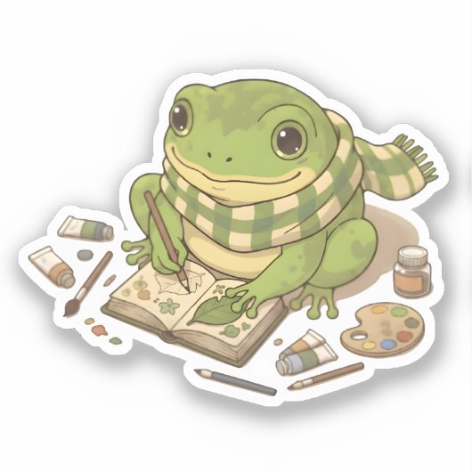 Zochi's Kenmerk Creatief Sticker (Voorkant)