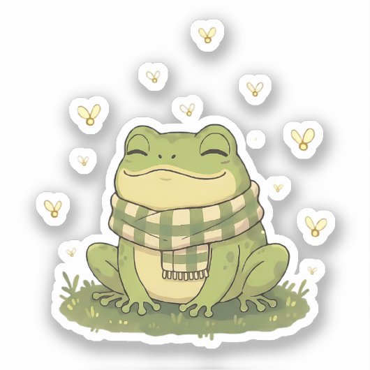 Zochi's Kenmerk Vreedzaam Sticker (Voorkant)