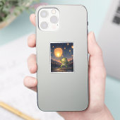Zochi's Lantaarn Wens in Pingxi Sticker (Telefoon)