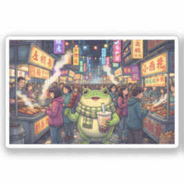 Zochi's Nachtmarkt Eten Avontuur Sticker