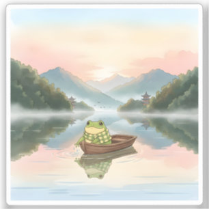 Zochi's vredige rit op Sun Moon Lake Sticker