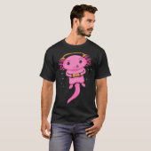 Zocker Axolotl Video Gaming voor Gamers T-shirt (Voorkant volledig)