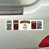 ZOCOM Eenheid Patch and Skill Tab Decaps 1 Bumpersticker (Op auto)