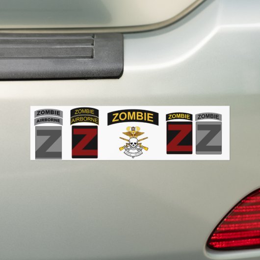 ZOCOM Eenheid Patch and Skill Tab Decaps 1 Bumpersticker (Op auto)