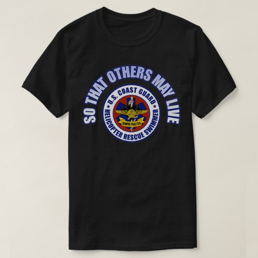zodat anderen reddingszwemmer kunnen leven t-shirt (Design voorkant)