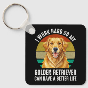 Zodat Mijn Golden Retriever Een Beter Leven Kan He Sleutelhanger