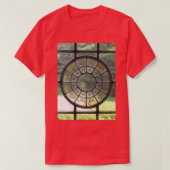 zodiaal gekleurd glas t-shirt (Design voorkant)