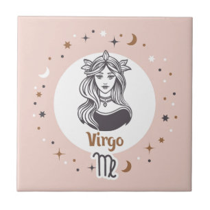 Zodiab Sign Virgo Tegeltje