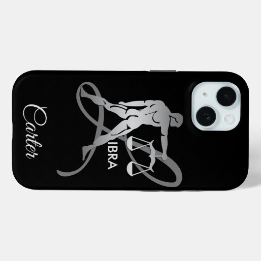 ♎ - Zodiabeteken Case-Mate iPhone Case (Achterkant (horizontaal))