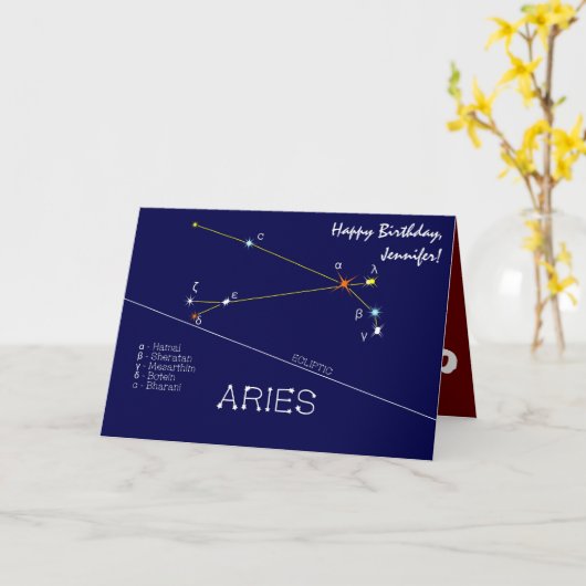 Zodiabetici Kaart (Gele Bloem)