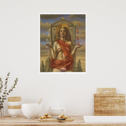 Zodiabetisch Poster - Weegblad (Keuken)