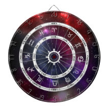 Zodiabetische astrologische symbolen op een kosmis