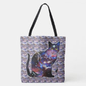 Zodiabetische ruimte in kat tote bag (Voorkant)