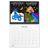 ZODIAC 12 MAAND CALENDAR moeder Zodiac and Friends Kalender (Jan 2026)