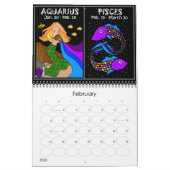 ZODIAC 12 MAANDEN CALENDAR KALENDER (Feb 2026)