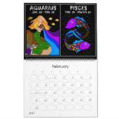 ZODIAC 12 MAANDEN CALENDAR KALENDER (Feb 2027)