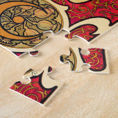 Zodiac, 1896 door Alphonse Mucha Legpuzzel (Zijkant)