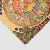 Zodiac, 1896 door Alphonse Mucha Tissuepapier (Detail)