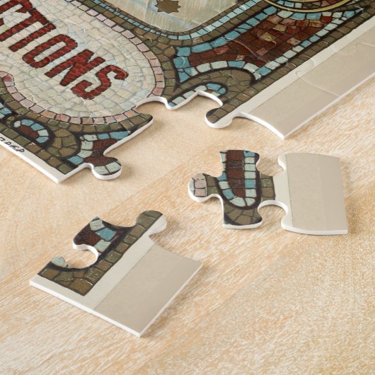 Zodiac (1896) van Alphonse Mucha. Legpuzzel (Zijkant)