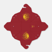  Zodiac 2017 Haan Jaar F Box 2 Bedankdoosjes (Uitgevouwen)