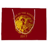  Zodiac 2017 Haan Jaar Grote G Tas Groot Cadeauzakje (Achterkant)